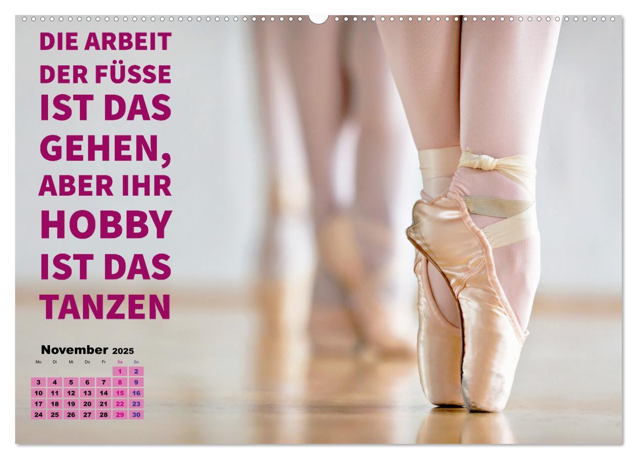 Bild: 9783383891625 | Ballett mit einem Hauch Poesie (Wandkalender 2025 DIN A2 quer),...