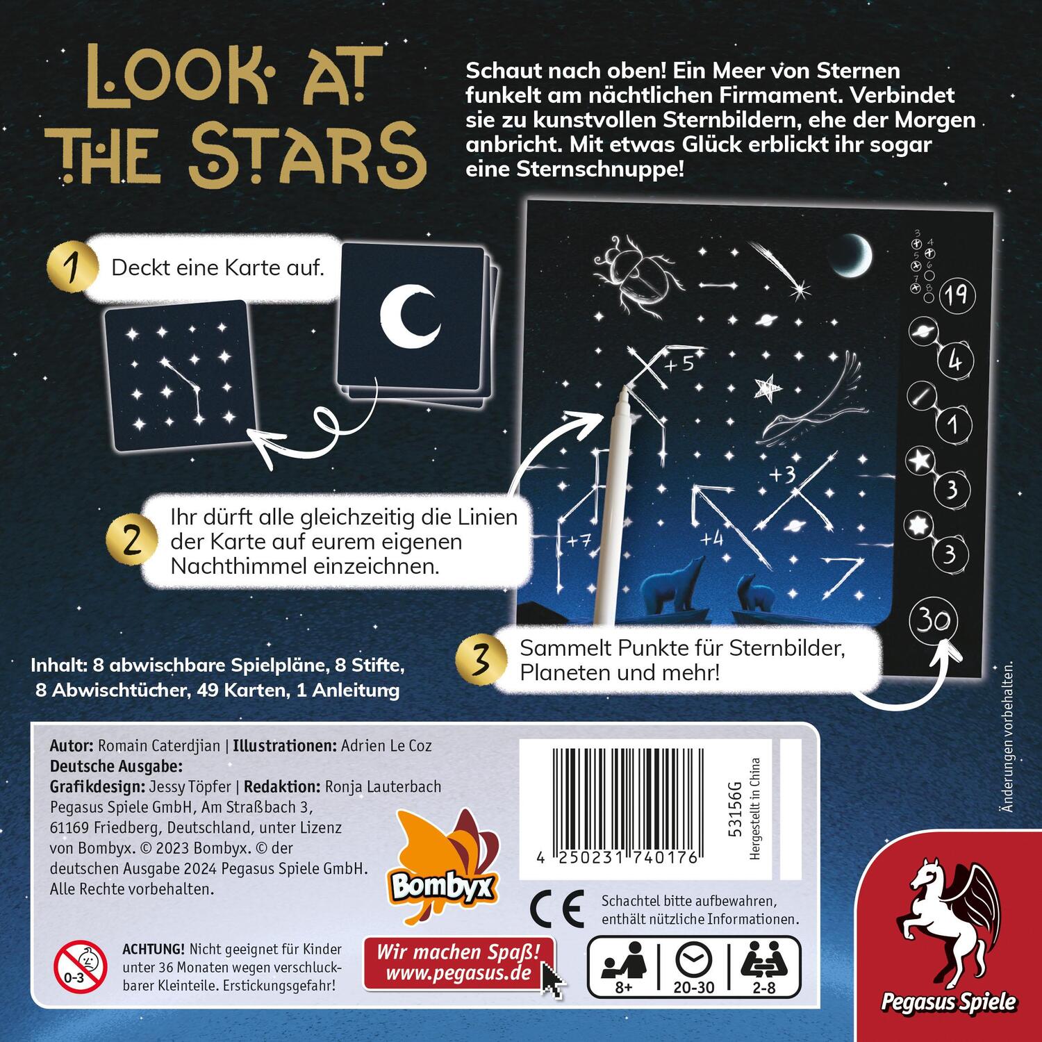 Bild: 4250231740176 | Look at the Stars | Romain Caterdjian | Spiel | 53156G | Deutsch