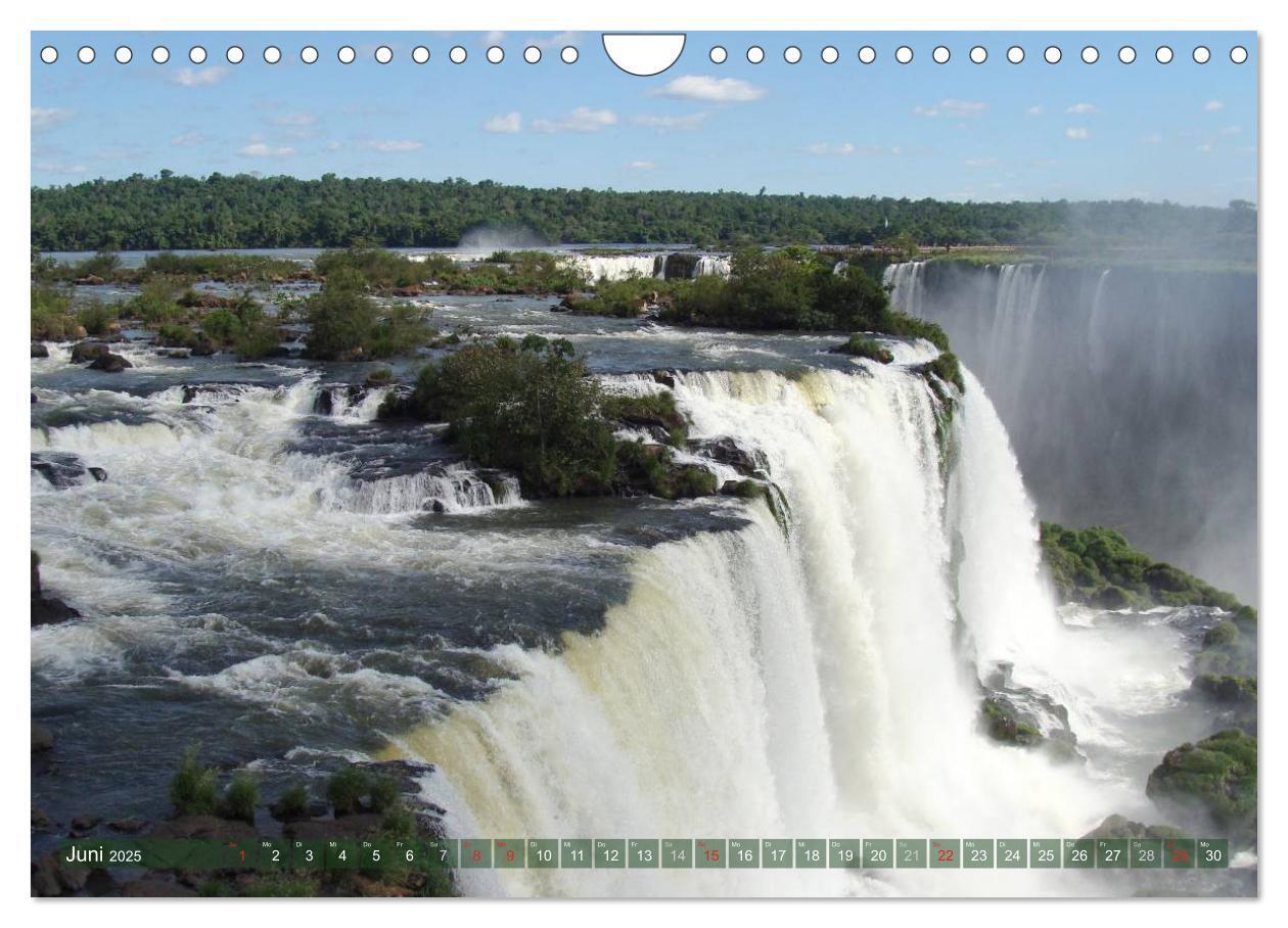 Bild: 9783435717736 | Mein Südamerika, mein Iguazu (Wandkalender 2025 DIN A4 quer),...