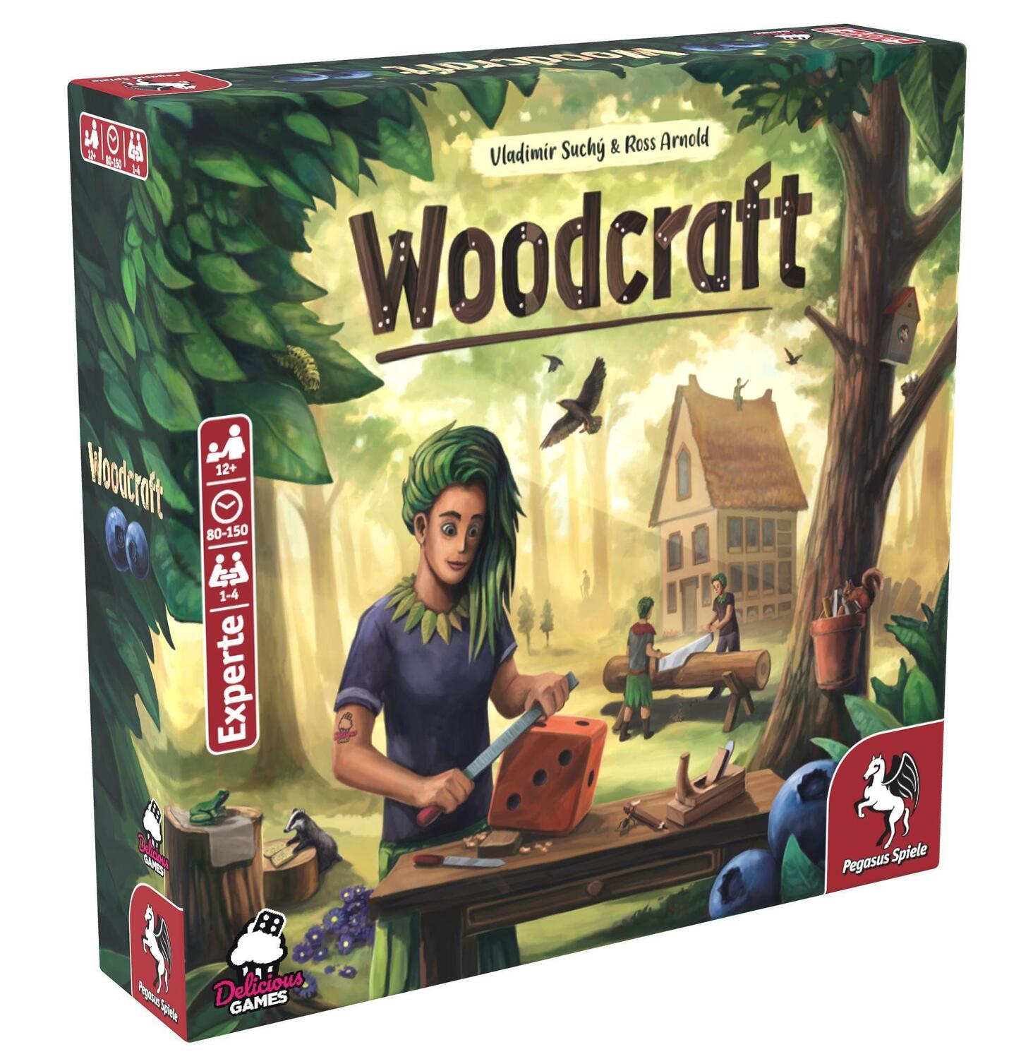 Cover: 4250231735127 | Woodcraft | Spiel | 56250G | Deutsch | 2022 | Pegasus