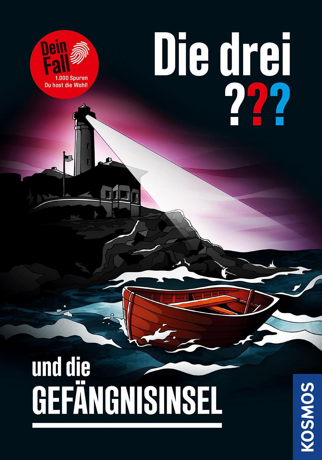 Cover: 9783440173206 | Die drei ??? und die Gefängnisinsel | 1.000 Spuren. Du hast die Wahl!