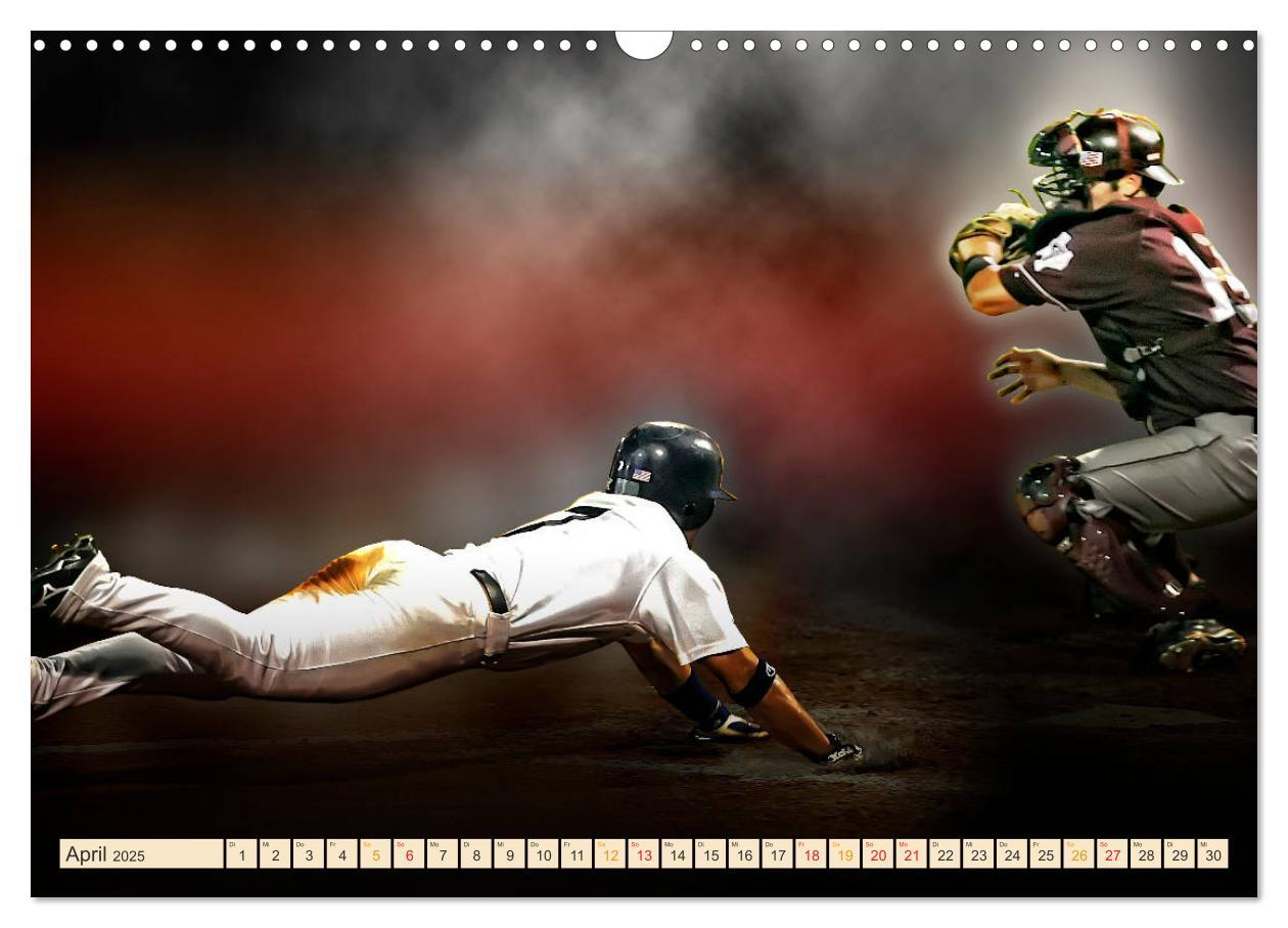 Bild: 9783435365401 | Baseball - Fight (Wandkalender 2025 DIN A3 quer), CALVENDO...