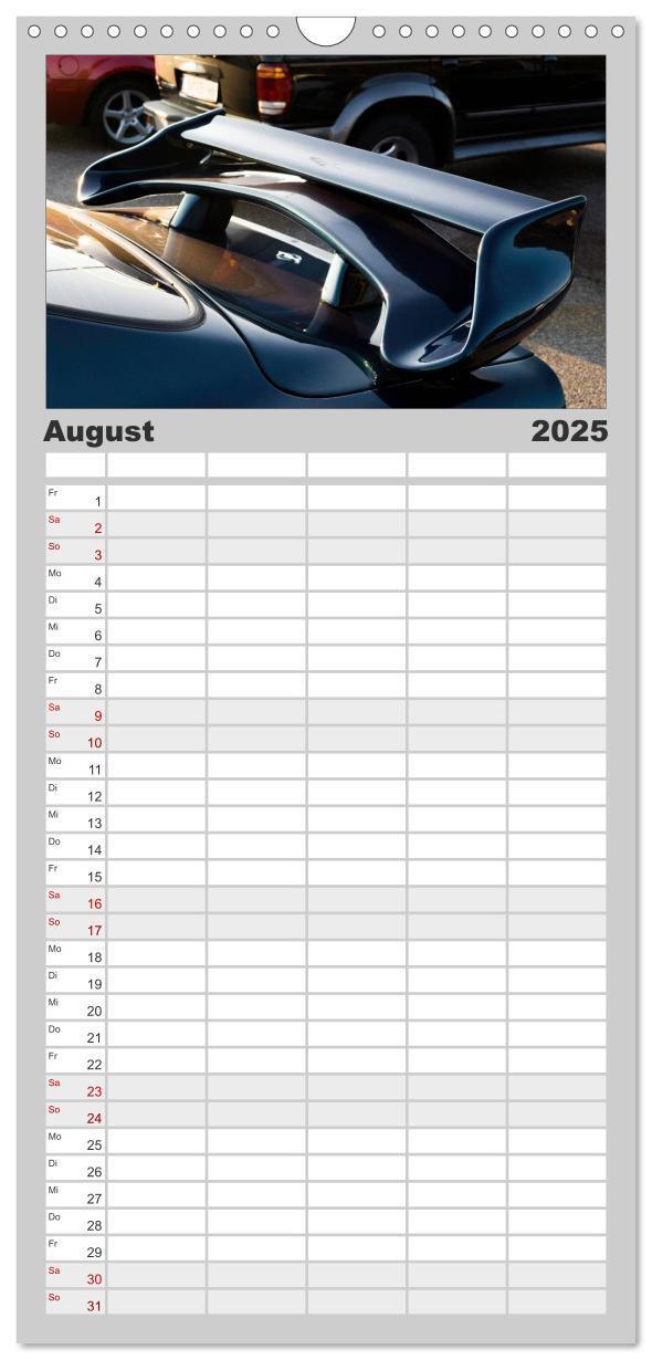 Bild: 9783457115619 | Familienplaner 2025 - Tuning Power mit 5 Spalten (Wandkalender, 21...