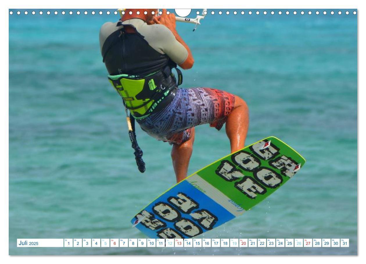 Bild: 9783435477449 | Kitesurfen - Wind und Wellen (Wandkalender 2025 DIN A3 quer),...