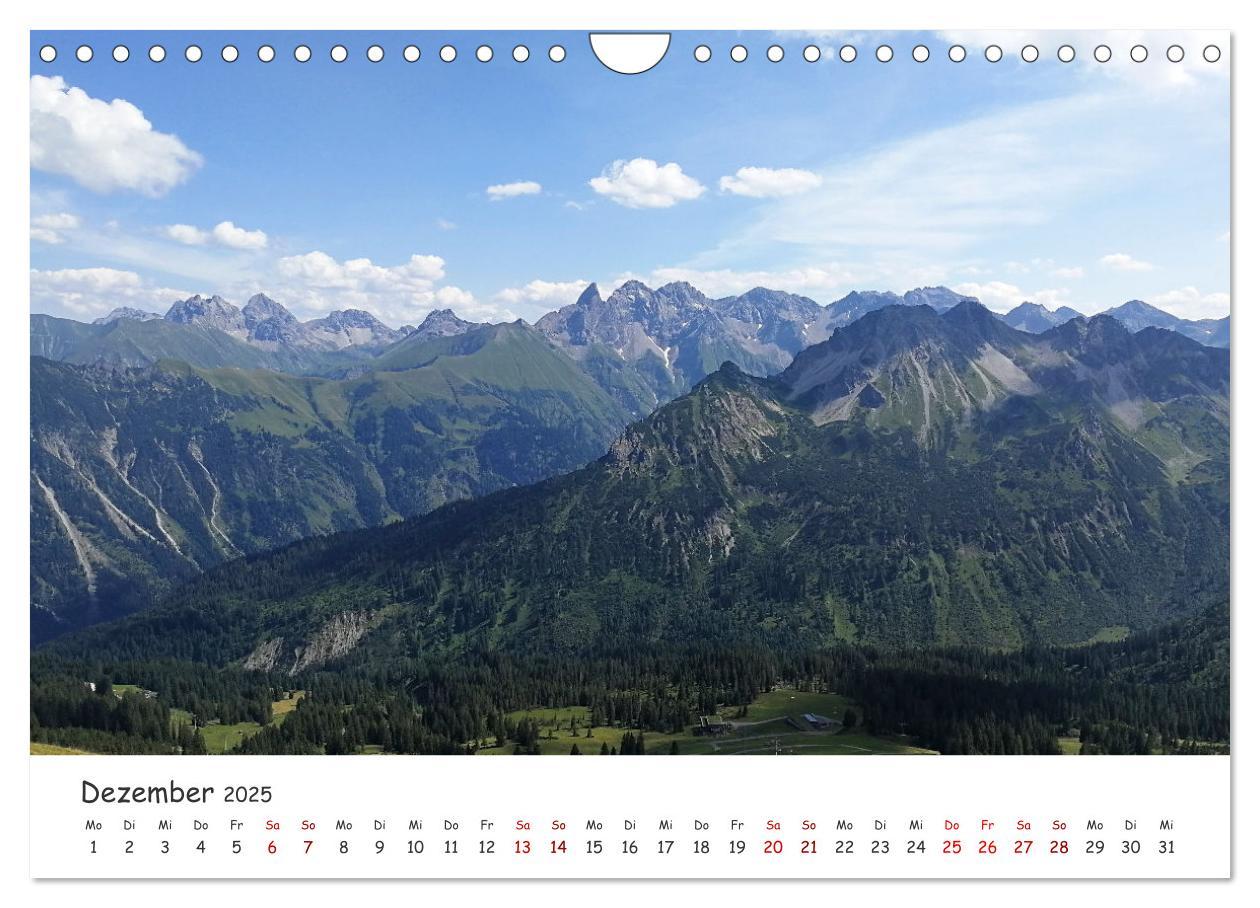 Bild: 9783383859779 | Kleinwalsertal - Das kleine Glück vor unserer Tür (Wandkalender...