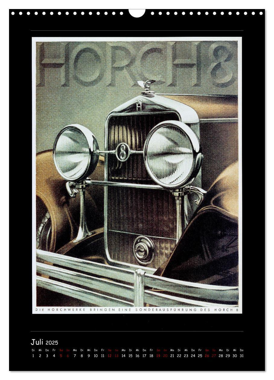 Bild: 9783435906642 | Historische Automobilplakate (Wandkalender 2025 DIN A3 hoch),...