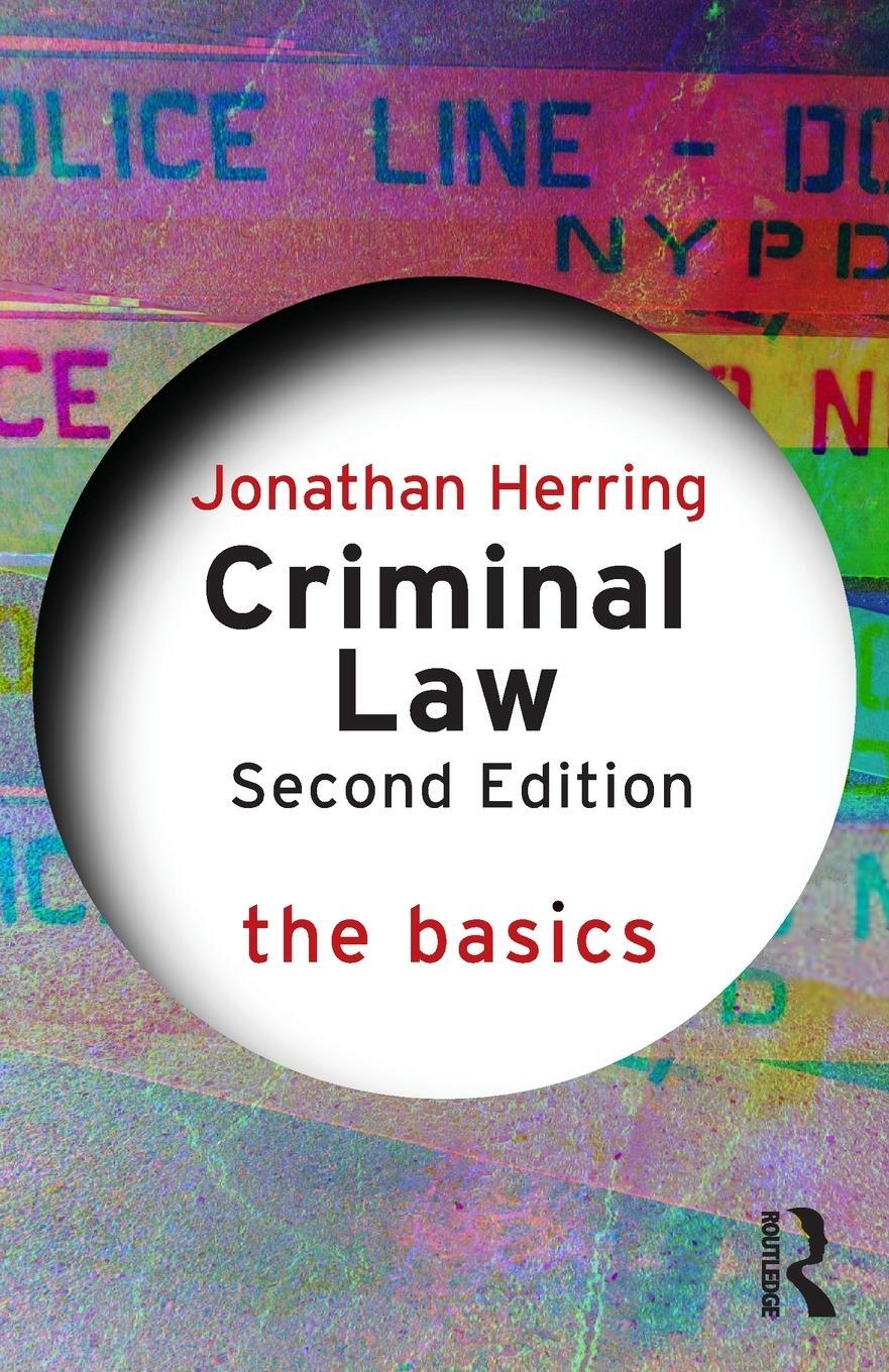 Cover: 9780367626969 | Criminal Law: The Basics | Jonathan Herring | Taschenbuch | Englisch