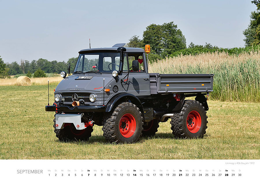 Bild: 9783966648363 | Unimog Klassiker Kalender 2025 | 12 perfekt restaurierte Unimogs