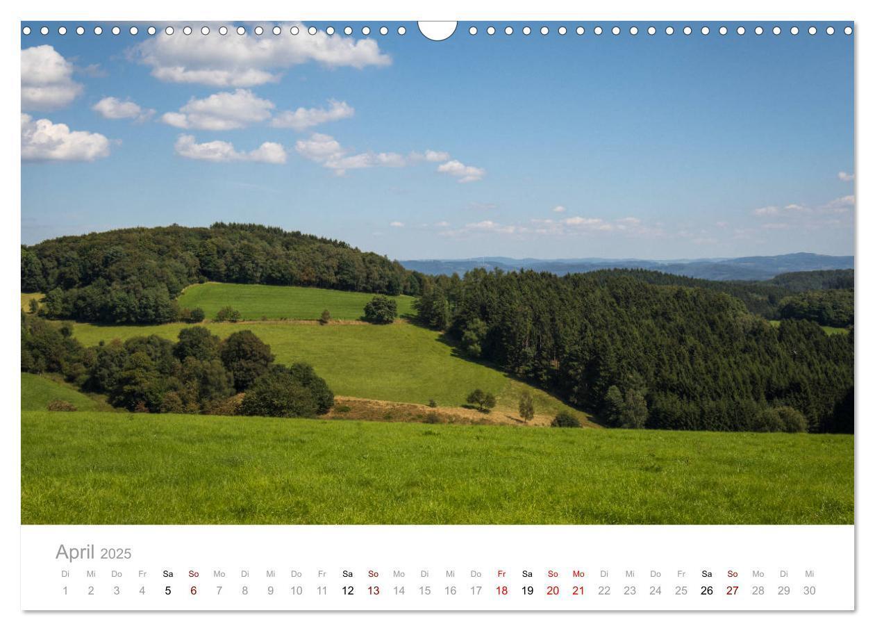 Bild: 9783435400003 | Sauerländer Berge (Wandkalender 2025 DIN A3 quer), CALVENDO...