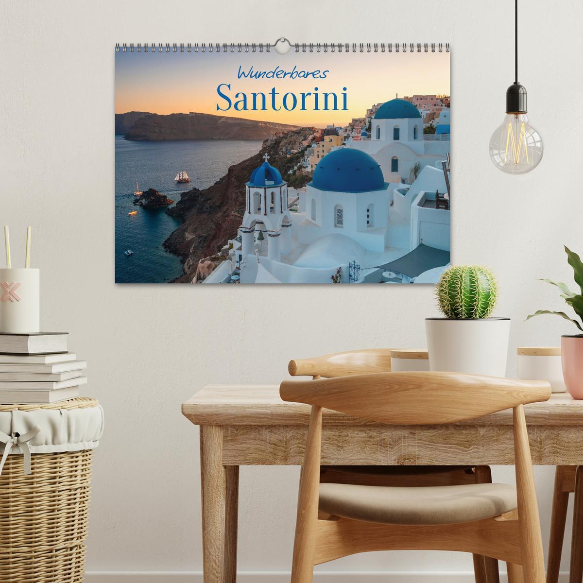 Bild: 9783383950933 | Wunderbares Santorini - Matteo Colombo (Wandkalender 2025 DIN A3...