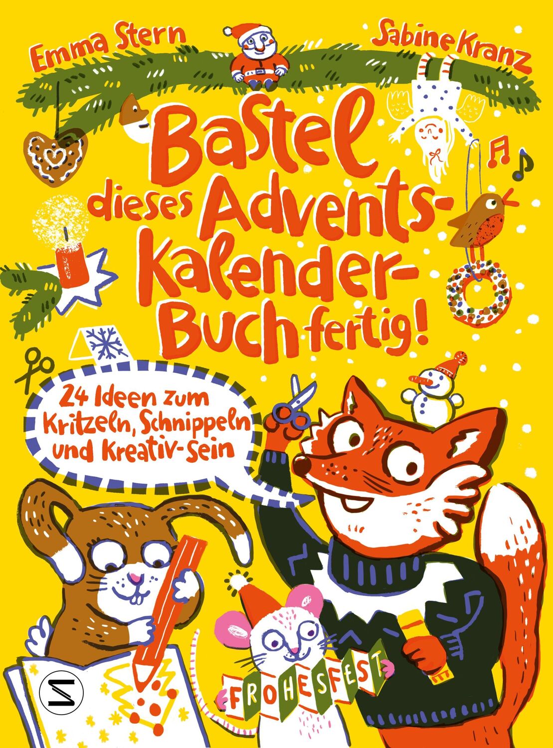 Cover: 9783505150661 | Bastel dieses Adventskalenderbuch fertig - 24 Ideen zum Schnippeln,...