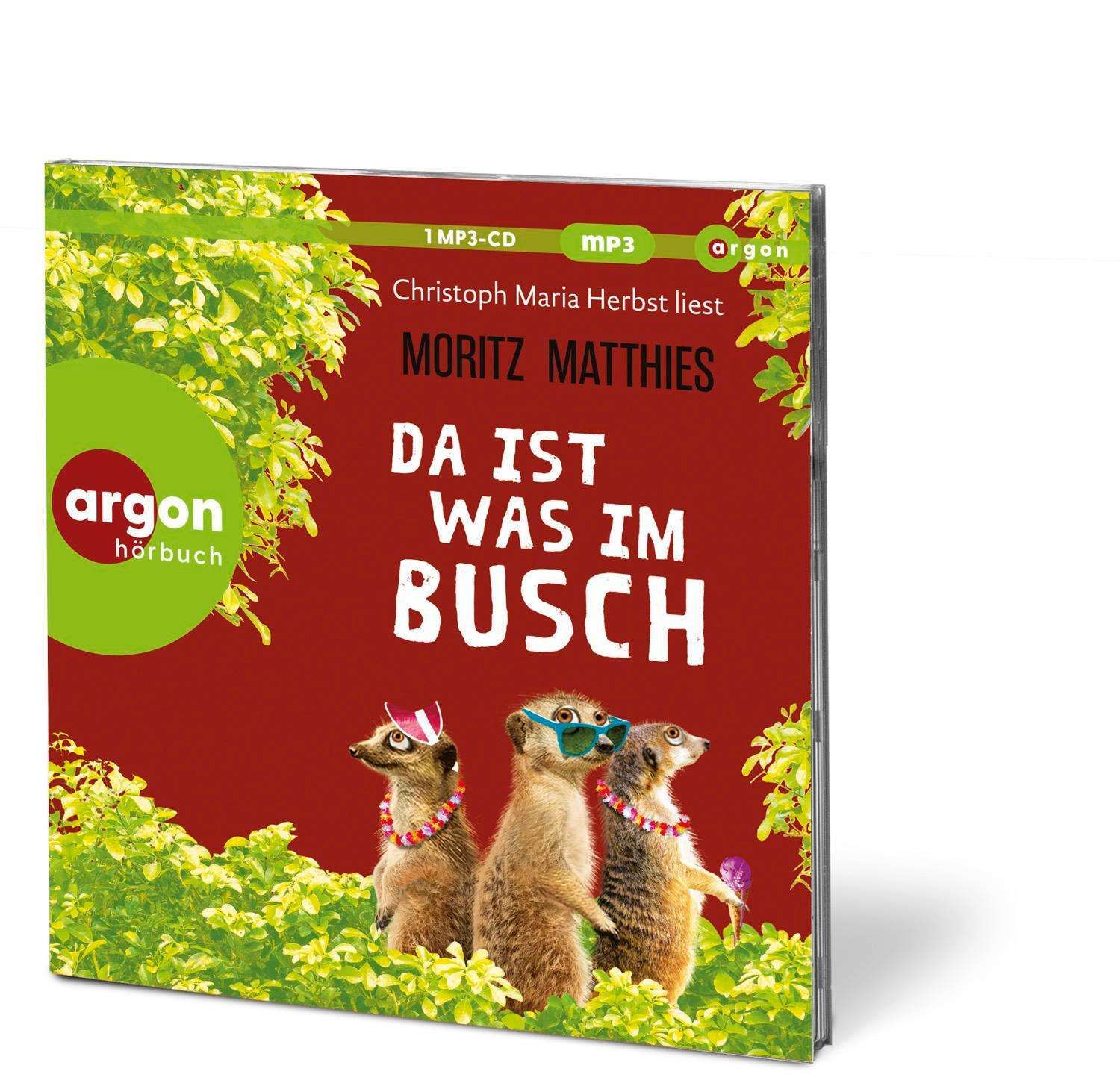 Bild: 9783839897645 | Da ist was im Busch | Roman | Moritz Matthies | MP3 | 1 Audio-CD