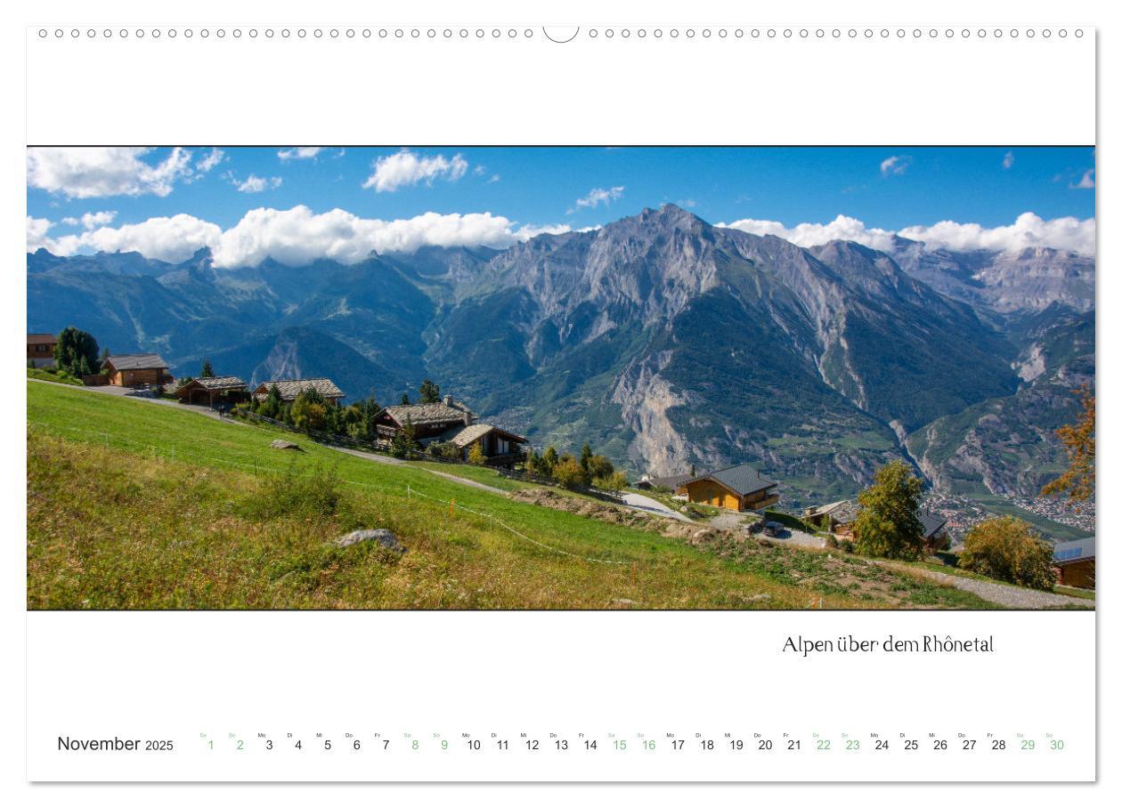 Bild: 9783435108305 | Nendaz Panorama (Wandkalender 2025 DIN A2 quer), CALVENDO...