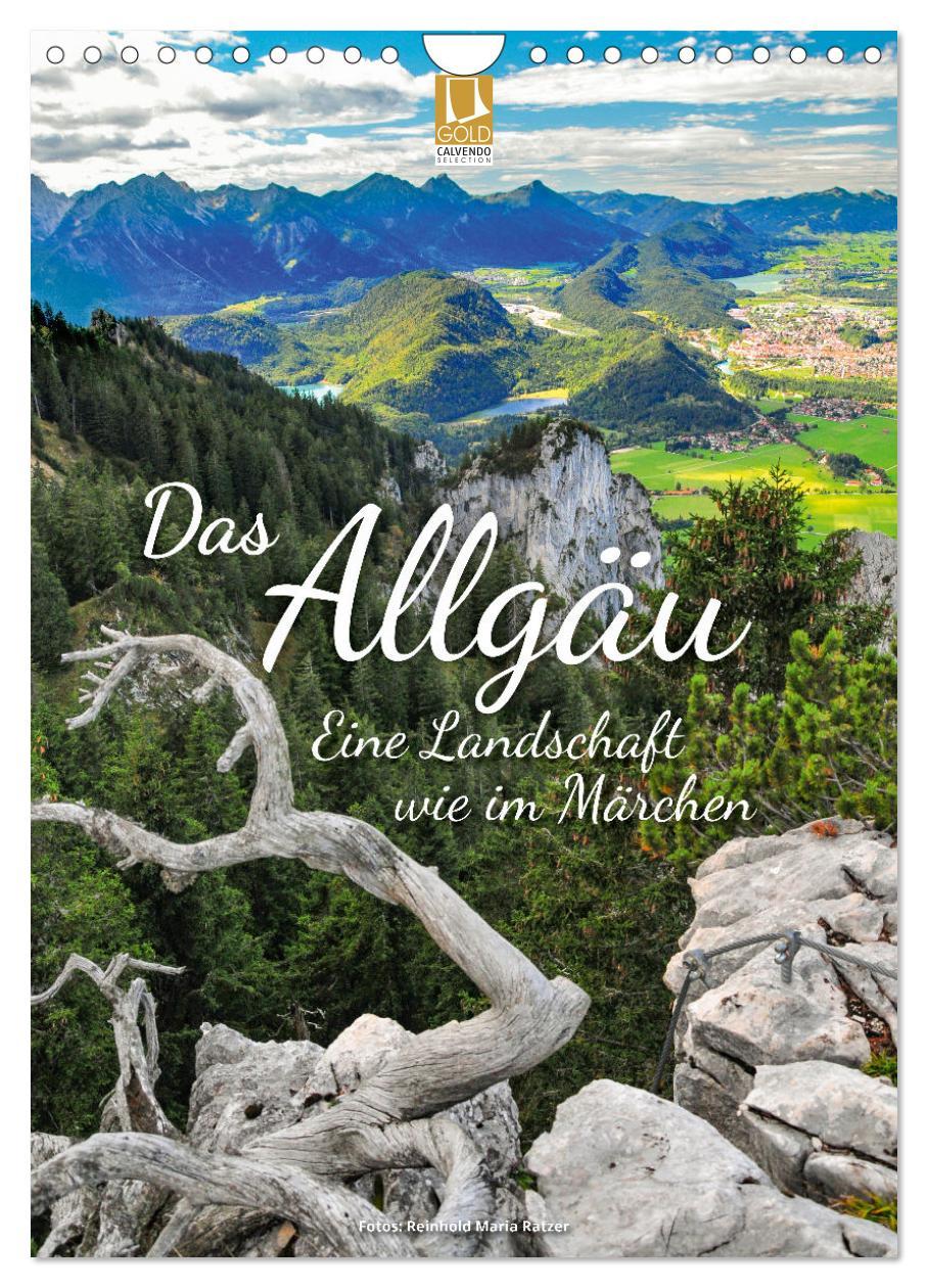 Cover: 9783383820526 | Das Allgäu ¿ eine Landschaft wie im Märchen (Wandkalender 2025 DIN...