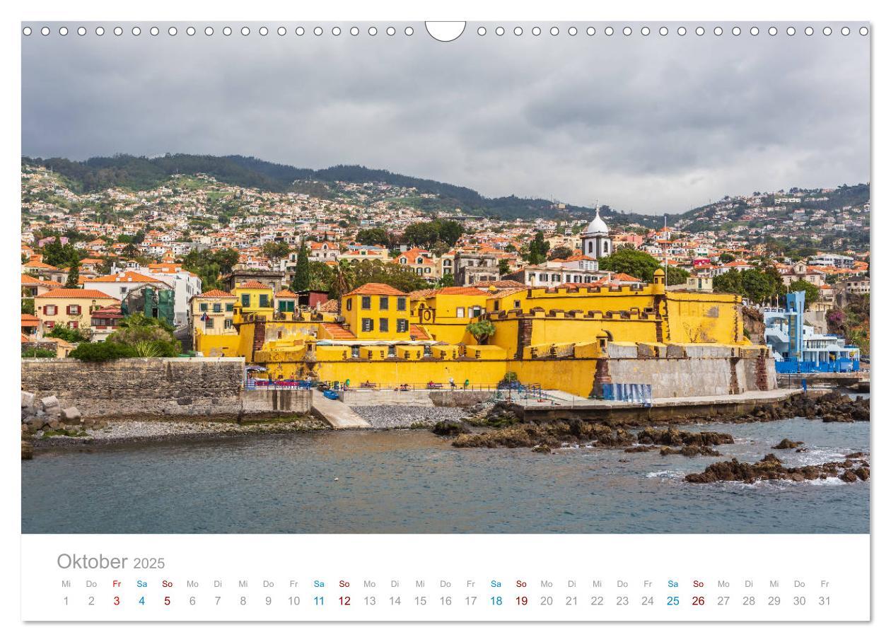 Bild: 9783435245284 | Funchal - Madeiras stolze Hauptstadt (Wandkalender 2025 DIN A3...