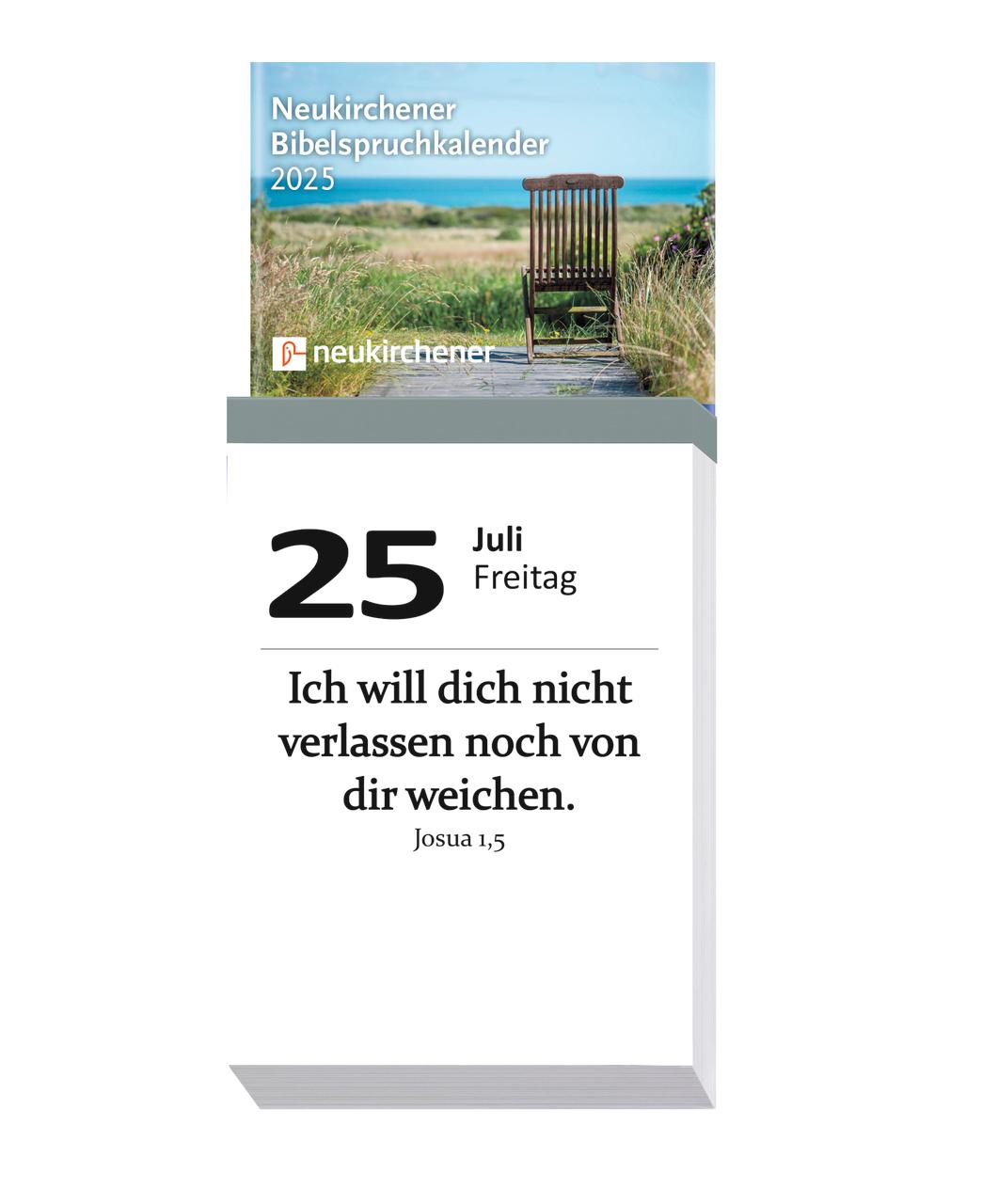 Cover: 9783965360556 | Neukirchener Bibelspruchkalender 2025 | Ralf Marschner | Kalender