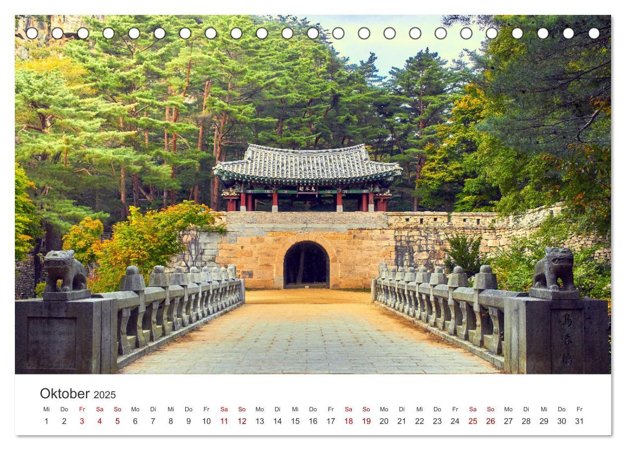 Bild: 9783435005567 | Südkorea - Eine Reise in ein unbekanntes Land. (Tischkalender 2025...