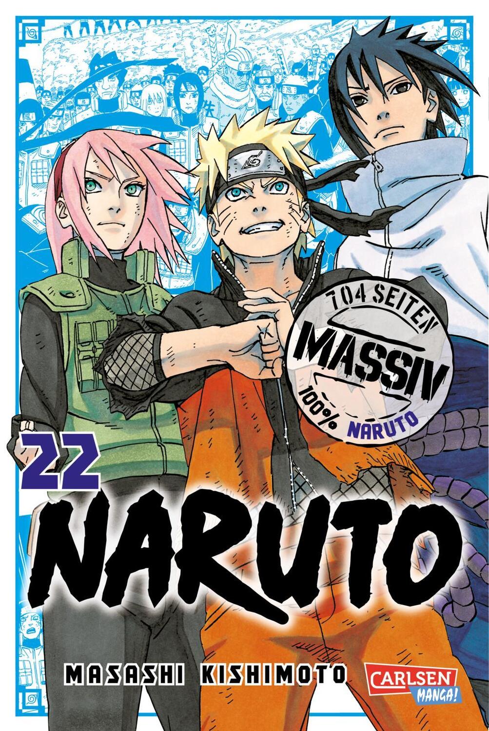 Cover: 9783551795489 | NARUTO Massiv 22 | Masashi Kishimoto | Taschenbuch | NARUTO Massiv