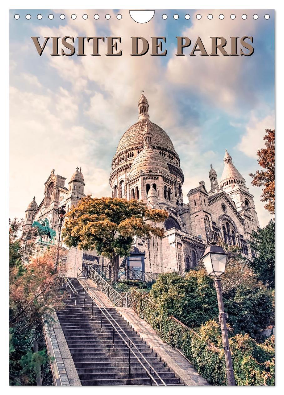 Cover: 9781325971053 | Visite de Paris (Calendrier mural 2025 DIN A4 horizontal), CALVENDO...