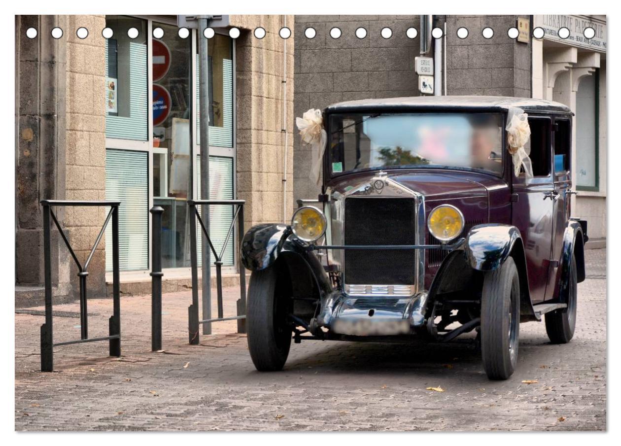 Bild: 9783435492114 | Oldtimer - Kostbarkeiten auf Rädern (Tischkalender 2025 DIN A5...