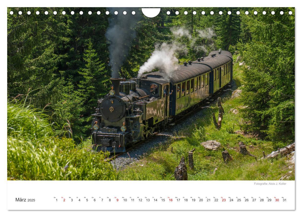 Bild: 9783435427765 | Dampfbahn Furka 2025 (Wandkalender 2025 DIN A4 quer), CALVENDO...