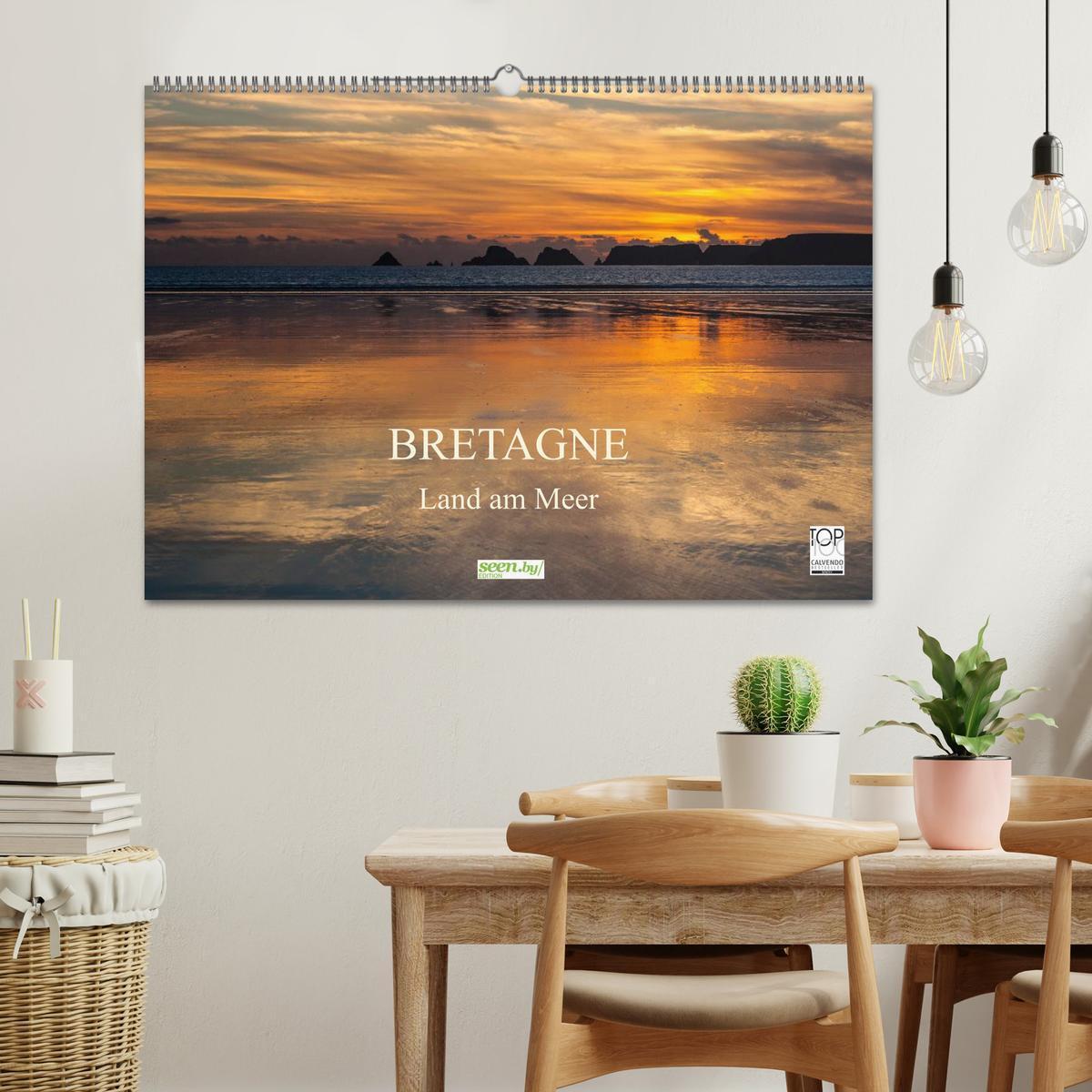 Bild: 9783435802760 | Bretagne - Land am Meer (Wandkalender 2025 DIN A2 quer), CALVENDO...