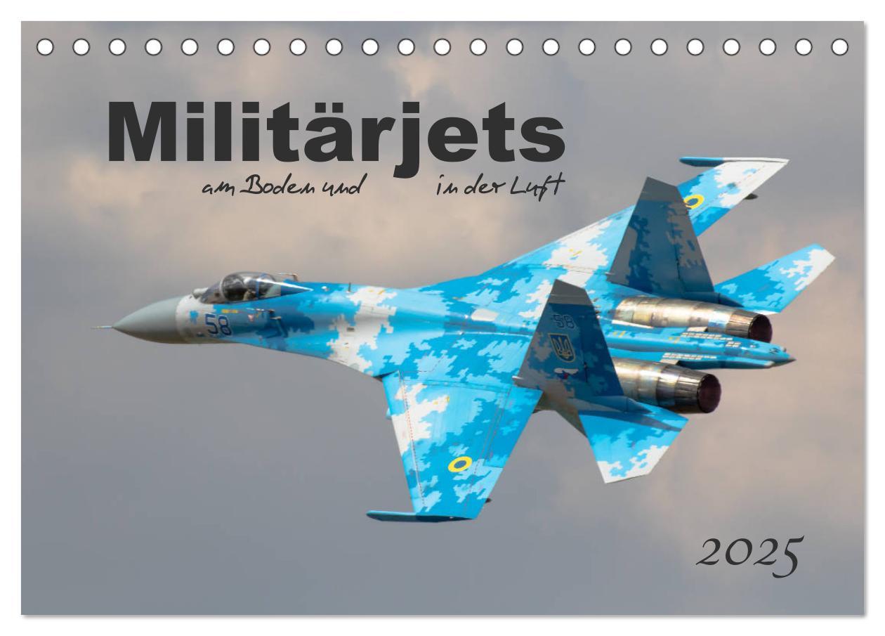 Cover: 9783435293186 | Militärjets am Boden und in der Luft (Tischkalender 2025 DIN A5...