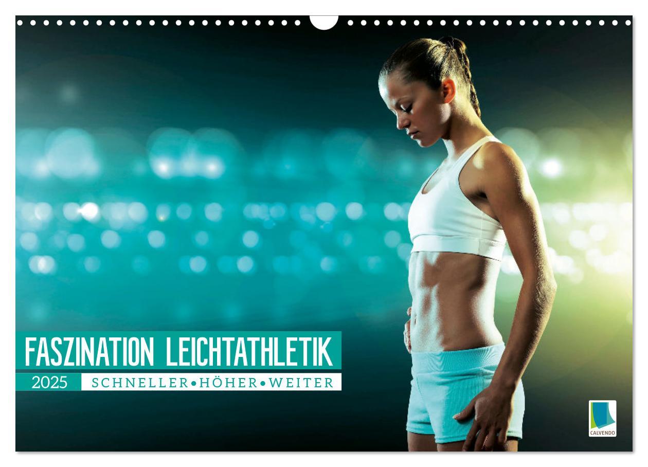 Cover: 9783383900761 | Faszination Leichtathletik: Schneller, höher, weiter (Wandkalender...