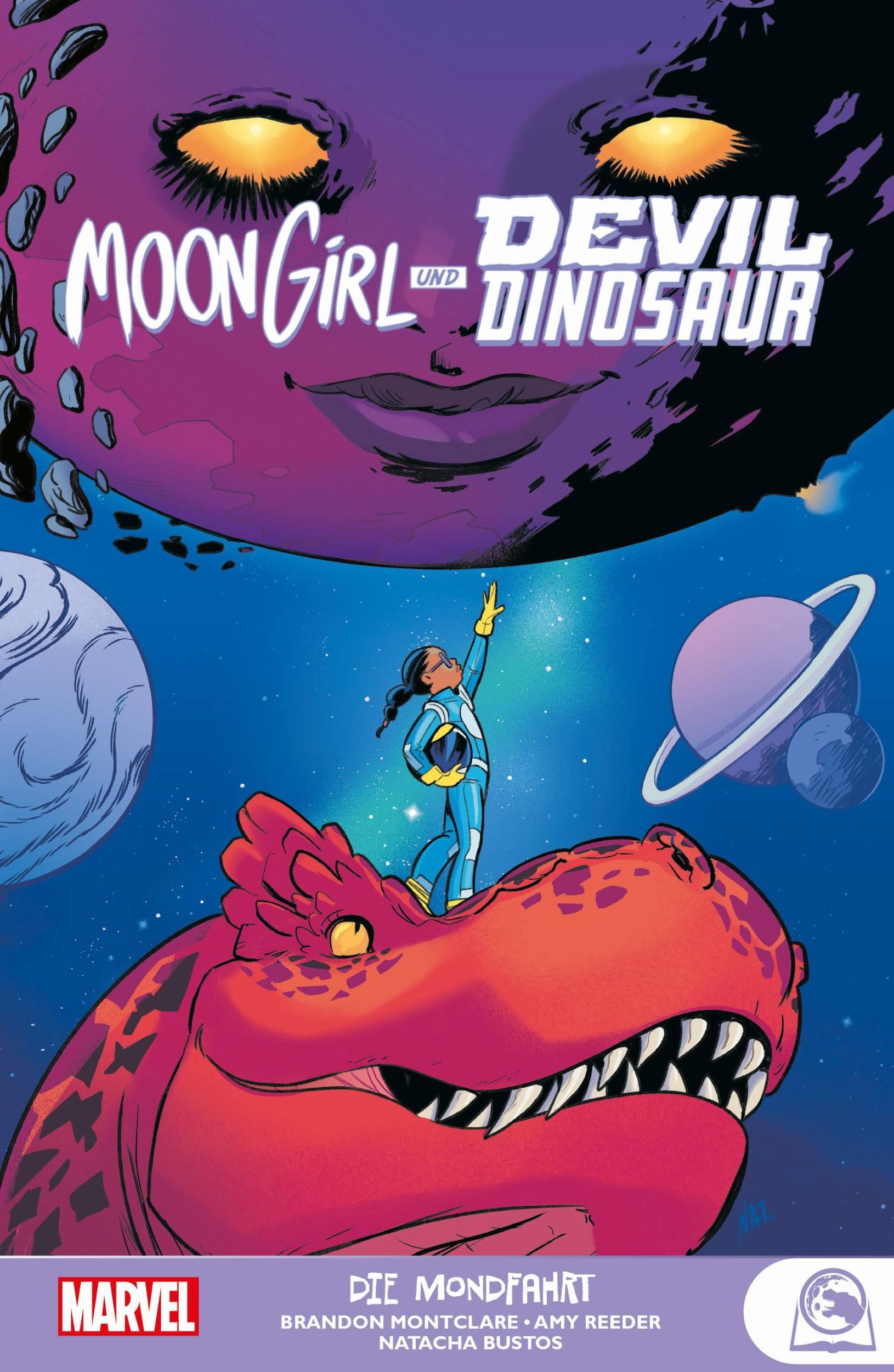 Cover: 9783741625664 | Moon Girl und Devil Dinosaur | Bd. 2: Die Mondfahrt | Taschenbuch