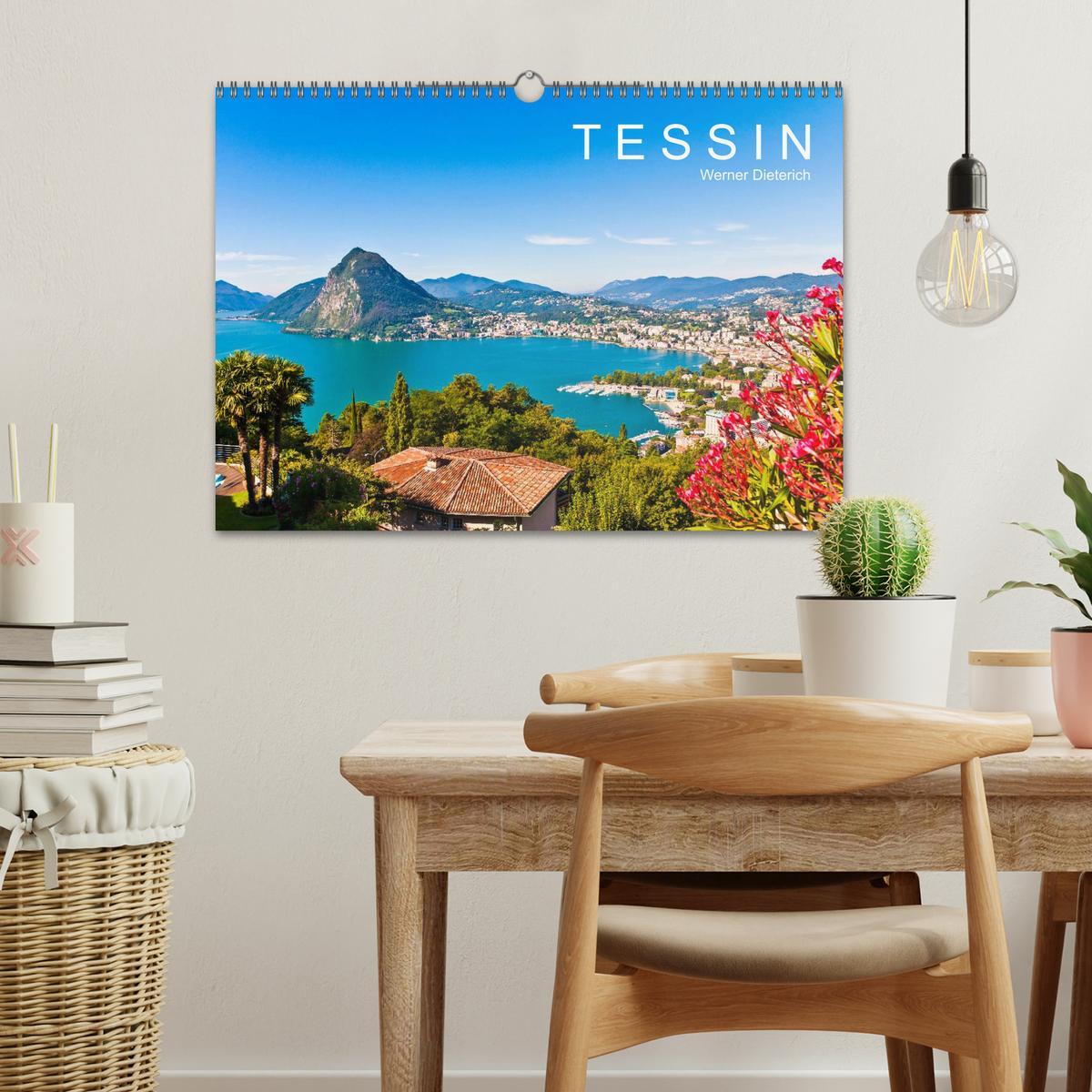 Bild: 9783435685554 | TESSIN Werner Dieterich (Wandkalender 2025 DIN A3 quer), CALVENDO...