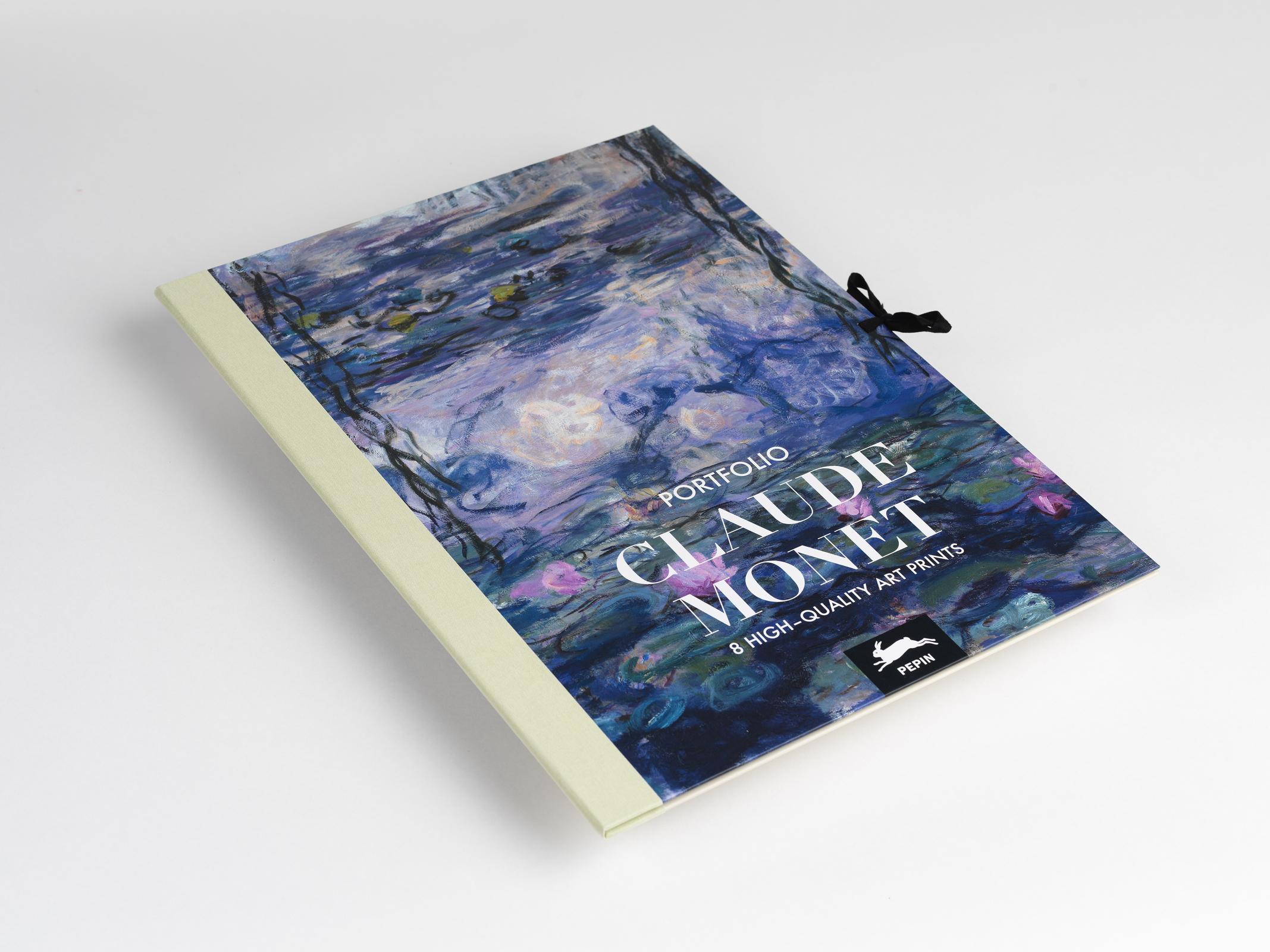 Cover: 9789460092060 | Art Portfolio Claude Monet | 8 Poster in Sammelmappe, Dt/engl/frz