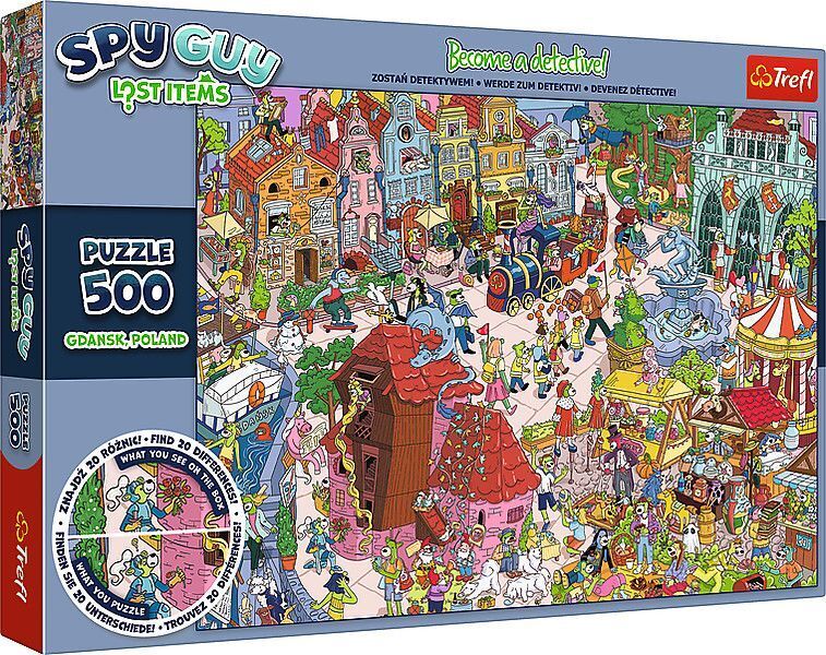 Cover: 5900511374797 | Puzzle 500 Spy Guy Danzig,Polen | Spiel | Kartonage | 37479 | Deutsch