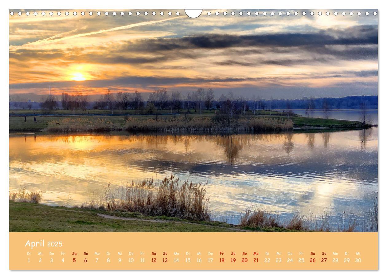 Bild: 9783383877865 | Mein Cospudener See (Wandkalender 2025 DIN A3 quer), CALVENDO...