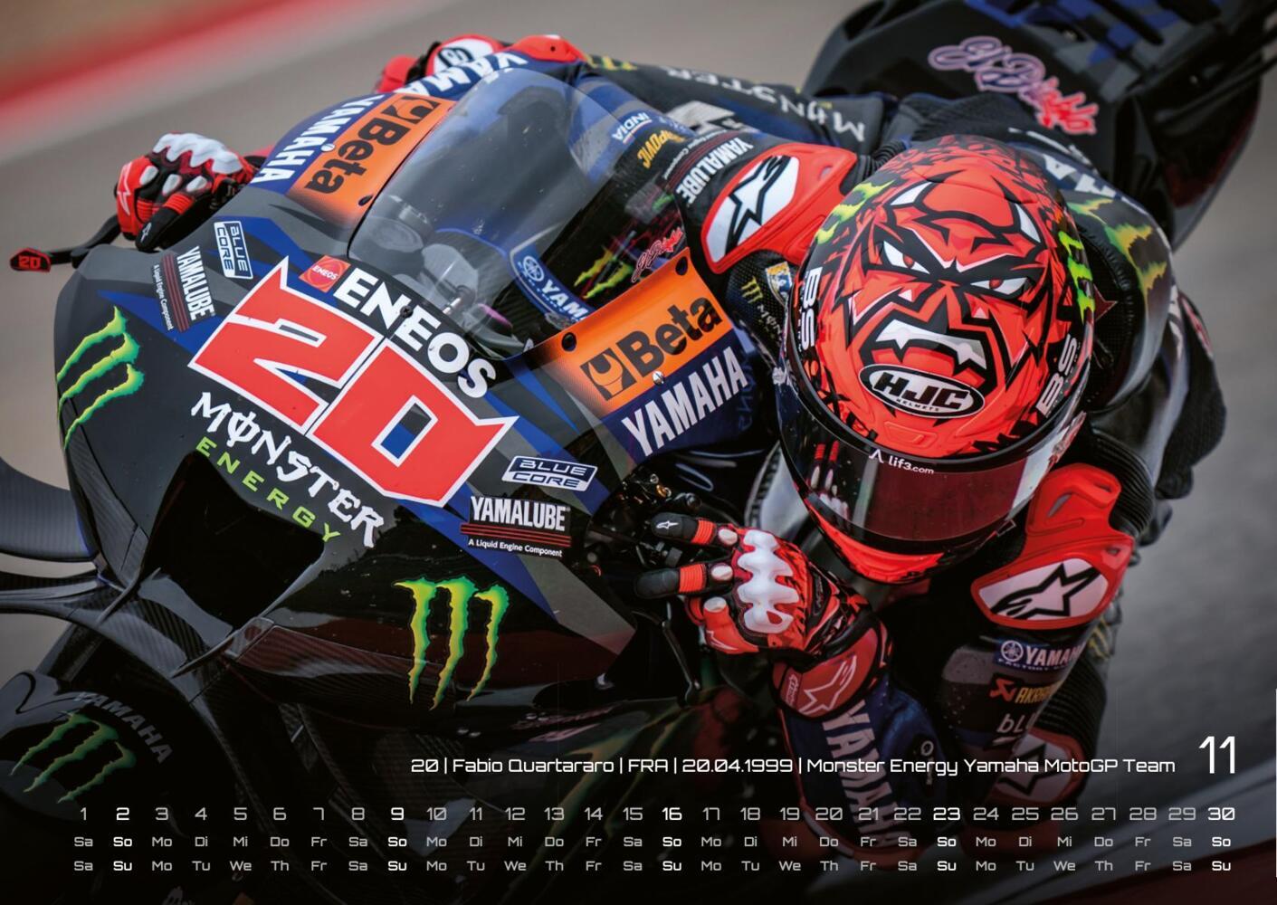 Bild: 9783986734022 | Motorrad Grand Prix 2025 - Kalender MotoGP DIN A2 | GP-Fever.de | 2025