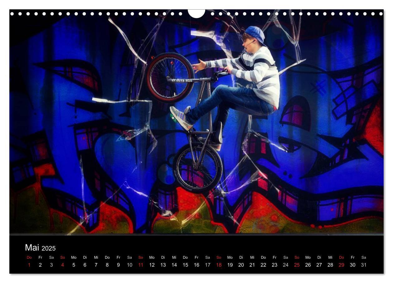 Bild: 9783435614356 | BMX My Life (Wandkalender 2025 DIN A3 quer), CALVENDO Monatskalender