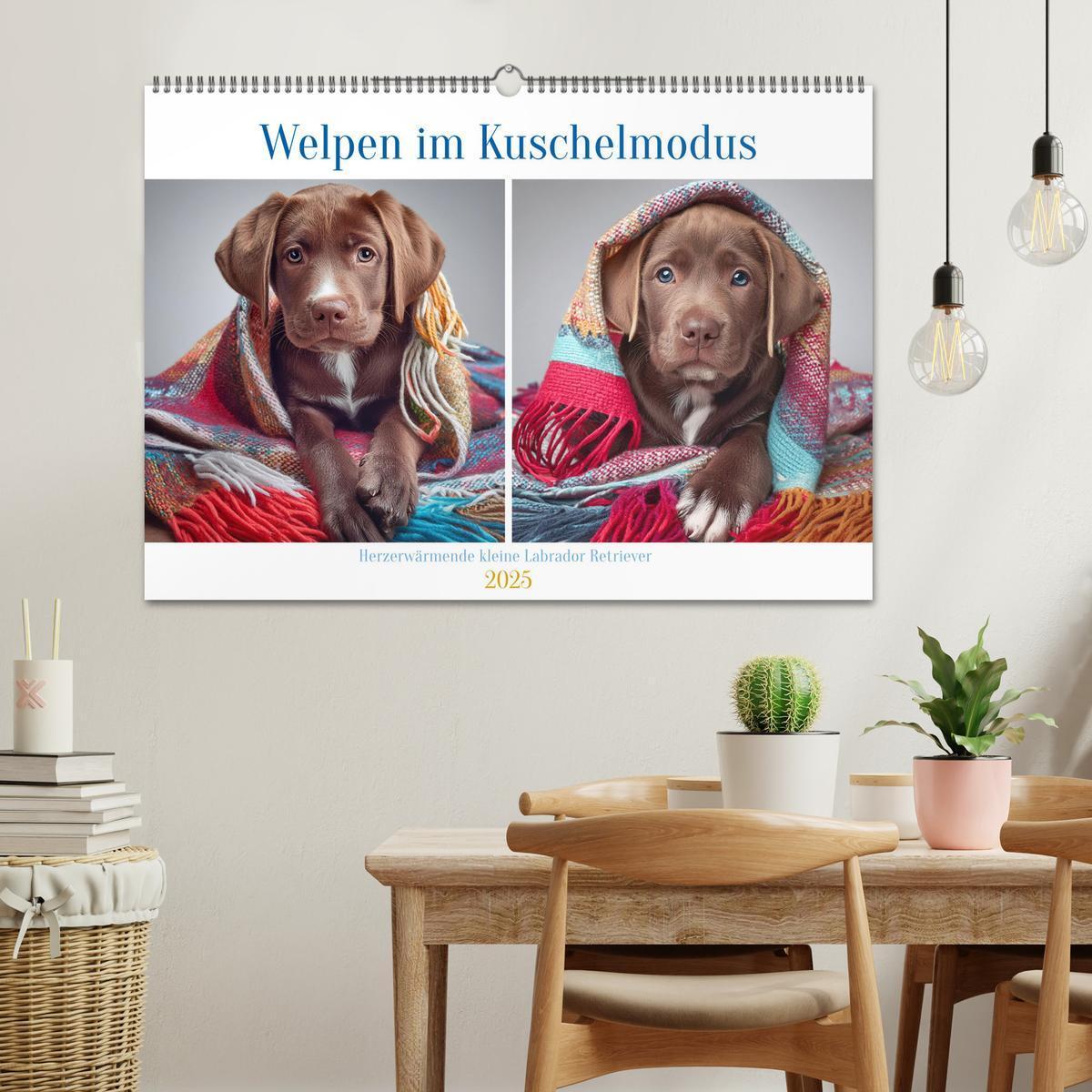 Bild: 9783435742592 | Welpen im Kuschelmodus - Herzerwärmende kleine Labrador Retriever...