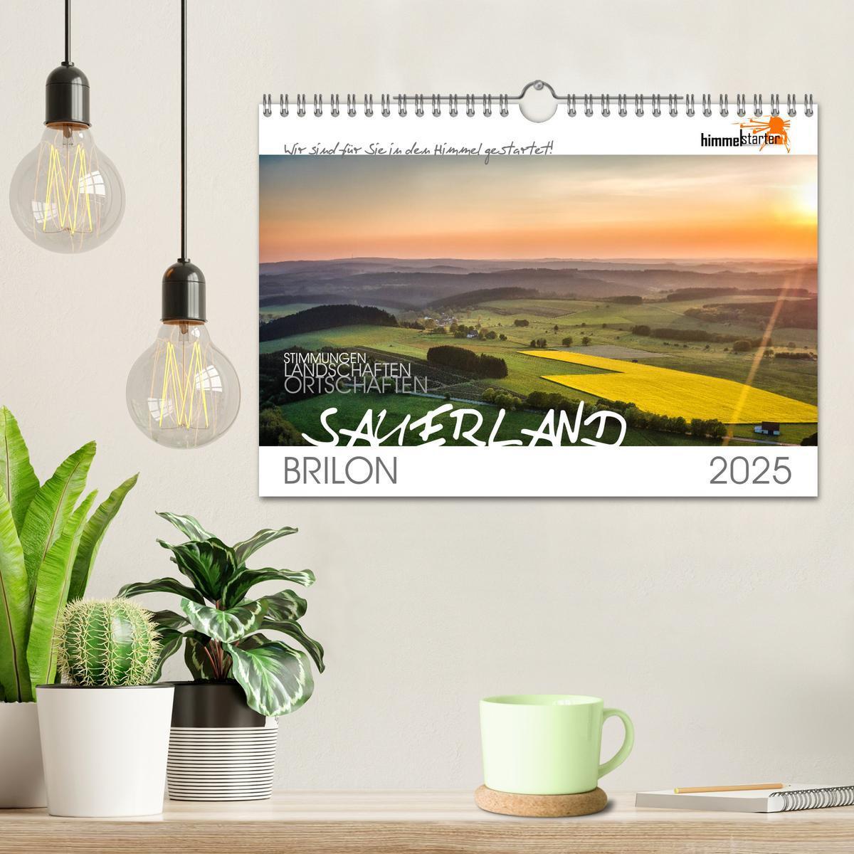 Bild: 9783435431946 | Das Sauerland bei Brilon aus der Vogelperspektive (Wandkalender...