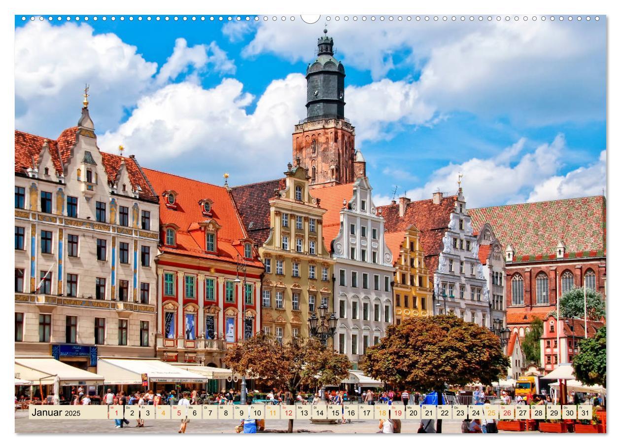 Bild: 9783435454754 | Reise durch Polen ¿ Städte (Wandkalender 2025 DIN A2 quer),...