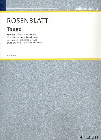 Cover: 9790001181310 | Tango | Alexander Rosenblatt | Buch | 32 S. | Deutsch | 2012