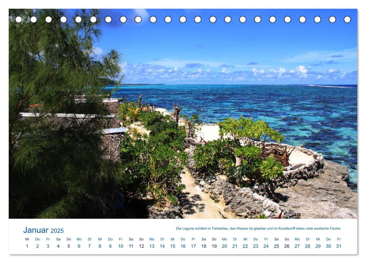 Bild: 9783435531295 | Südsee-Insel Mo'orea (Tischkalender 2025 DIN A5 quer), CALVENDO...