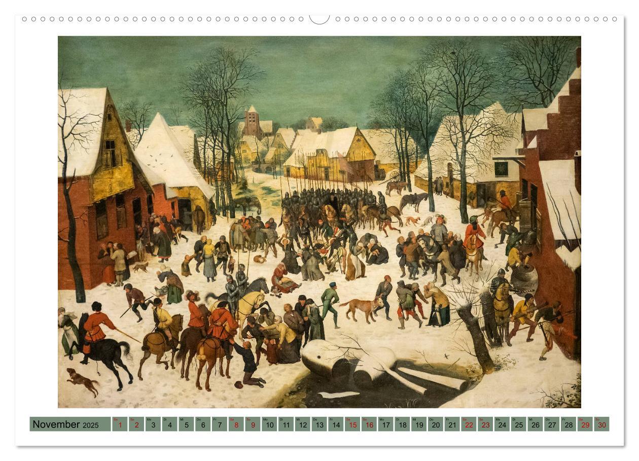 Bild: 9783435304745 | Pieter Bruegel d.Ä. (Wandkalender 2025 DIN A2 quer), CALVENDO...