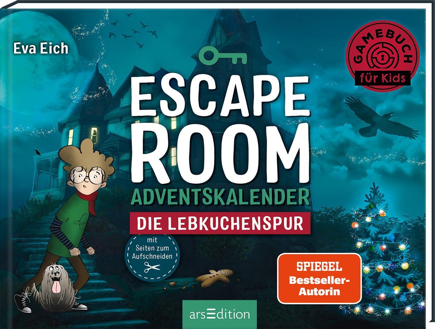 Cover: 9783845849188 | Escape Room Adventskalender. Die Lebkuchenspur | Eva Eich | Buch