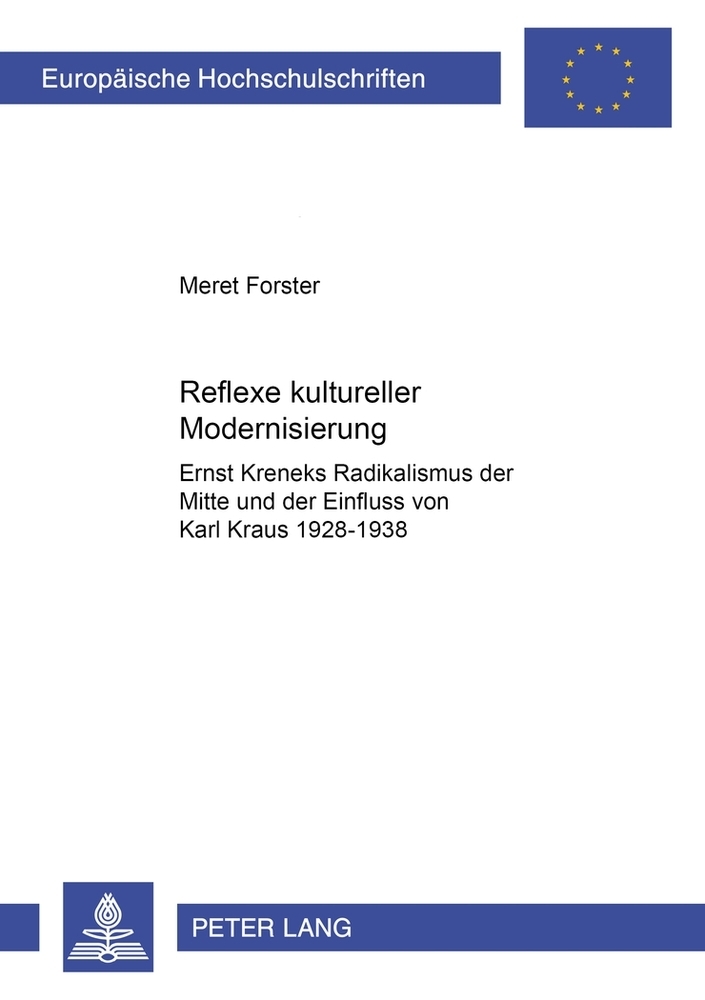 Cover: 9783631524893 | Reflexe kultureller Modernisierung | Meret Forster | Taschenbuch