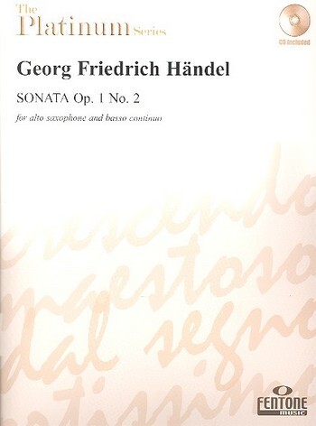 Cover: 9790230009485 | Sonata Op. 1 no. 2 in G Minor | for alto saxophone and basso continuo