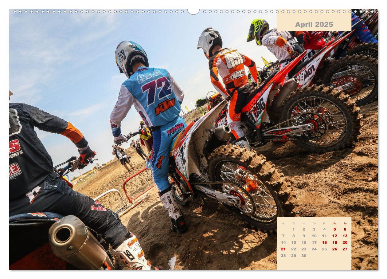 Bild: 9783435021604 | Motocross 2025 (hochwertiger Premium Wandkalender 2025 DIN A2...