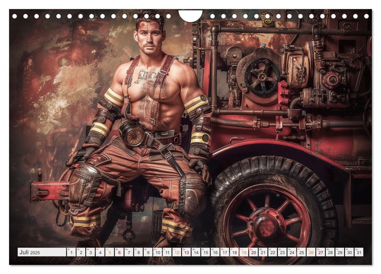 Bild: 9783383788826 | Feuerwehrmänner (Wandkalender 2025 DIN A4 quer), CALVENDO...