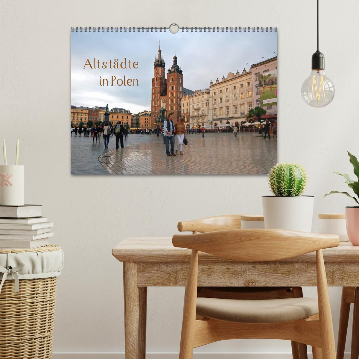 Bild: 9783435669073 | Altstädte in Polen (Wandkalender 2025 DIN A3 quer), CALVENDO...