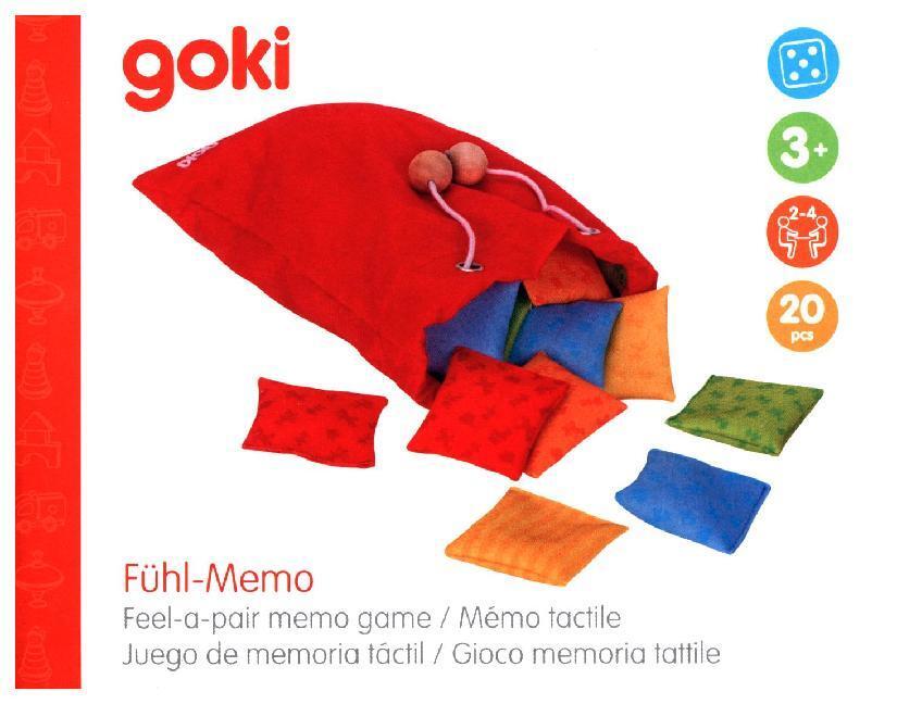 Cover: 4013594568289 | Fühl-Memo (Kinderspiel) | goki | Spiel | In Spielebox | Deutsch | 2019