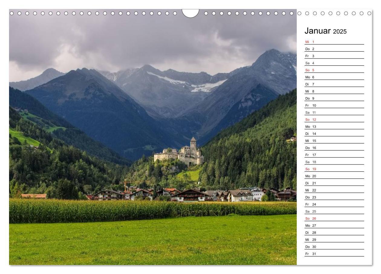 Bild: 9783435548460 | Pustertal - Das grüne Tal Südtirols (Wandkalender 2025 DIN A3...