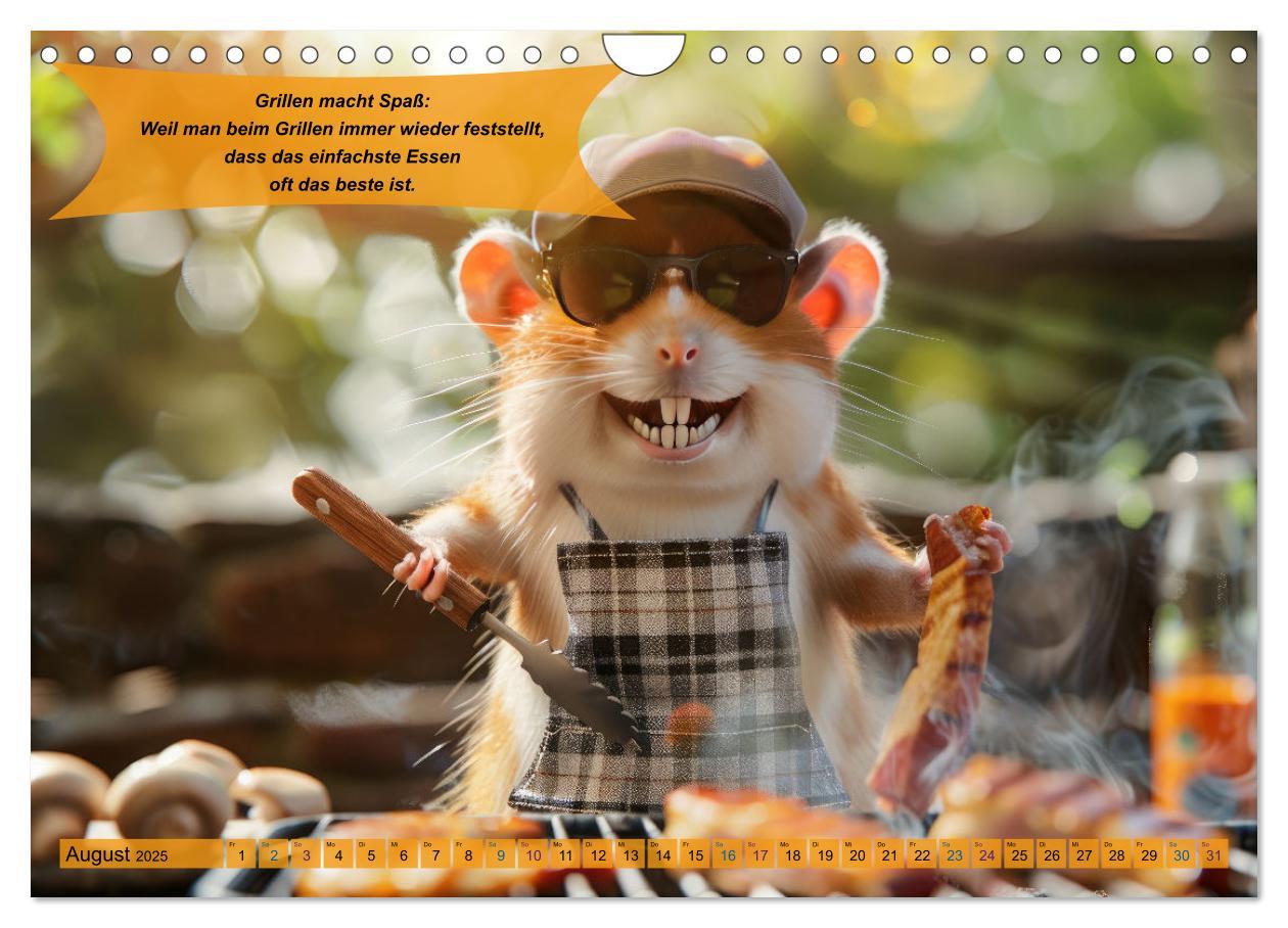 Bild: 9783457168264 | Tierisch lustige Grillmeister (Wandkalender 2025 DIN A4 quer),...